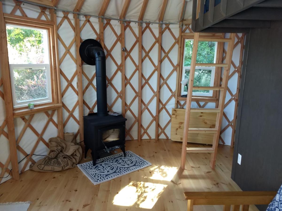 Livingston Manor Yurt Hotel Parksville Exterior foto